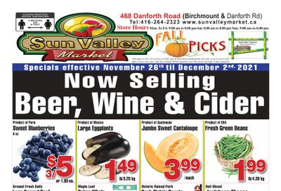 Sun Valley Market Flyer November 26 to December 2