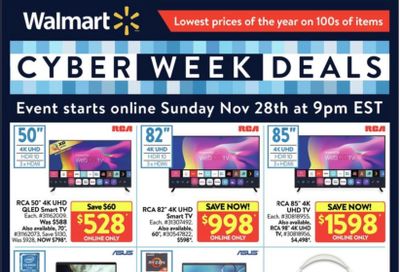 Walmart Canada Cyber Monday Week Flyer November 28 to December 1, 2021