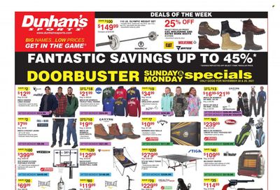 Dunham's Sports Weekly Ad Flyer November 27 to December 4