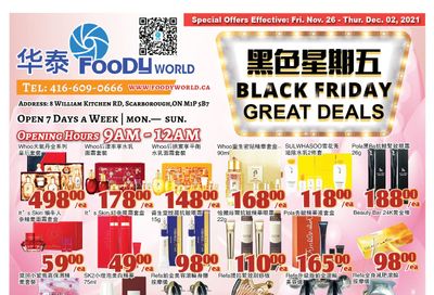 Foody World Flyer November 26 to December 2