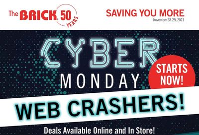 The Brick Cyber Monday Flyer November 28 and 29