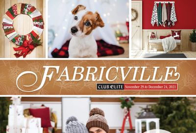 Fabricville Flyer November 29 to December 24