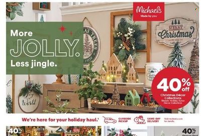 Michaels Weekly Ad Flyer November 29 to December 6