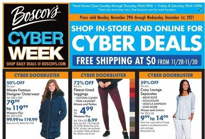 Boscov's (CT, DE, MD, NJ, NY, PA) Weekly Ad Flyer November 29 to December 6