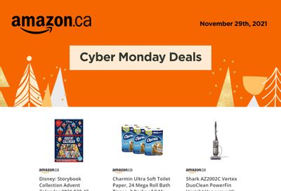 Amazon.ca Cyber Monday Flyer November 29 to 30, 2021