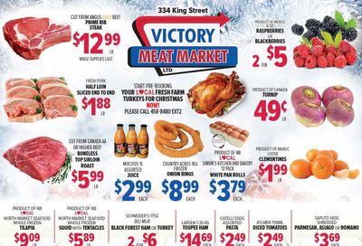 Victory Meat Market Flyer November 30 to December 4