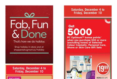 Shoppers Drug Mart (ON) Flyer December 4 to 10