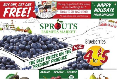 Sprouts Weekly Ad Flyer November 30 to December 7