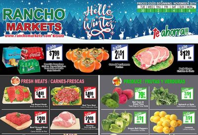 Rancho Markets (UT) Weekly Ad Flyer November 30 to December 7
