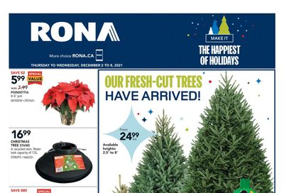 Rona (ON) Flyer December 2 to 8