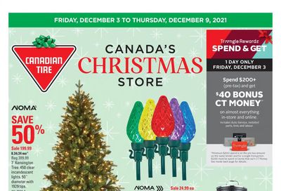 Canadian Tire (Atlantic) Flyer December 3 to 9