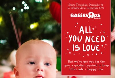 Babies R Us Flyer December 2 to 8