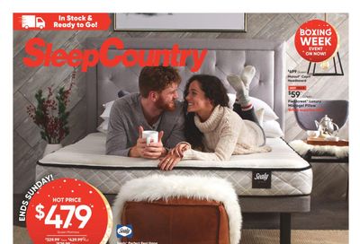 Sleep Country Flyer December 1 to 5