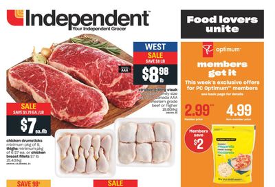 Independent Grocer (West) Flyer December 2 to 8