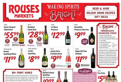 Rouses Markets (AL, LA, MS) Weekly Ad Flyer December 1 to December 8