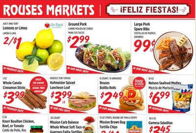 Rouses Markets (AL, LA, MS) Weekly Ad Flyer December 1 to December 8