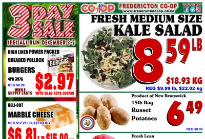 Fredericton Co-op Flyer December 2 to 8