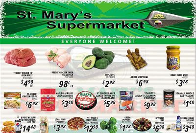St. Mary's Supermarket Flyer December 1 to 7