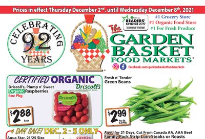 The Garden Basket Flyer December 2 to 8