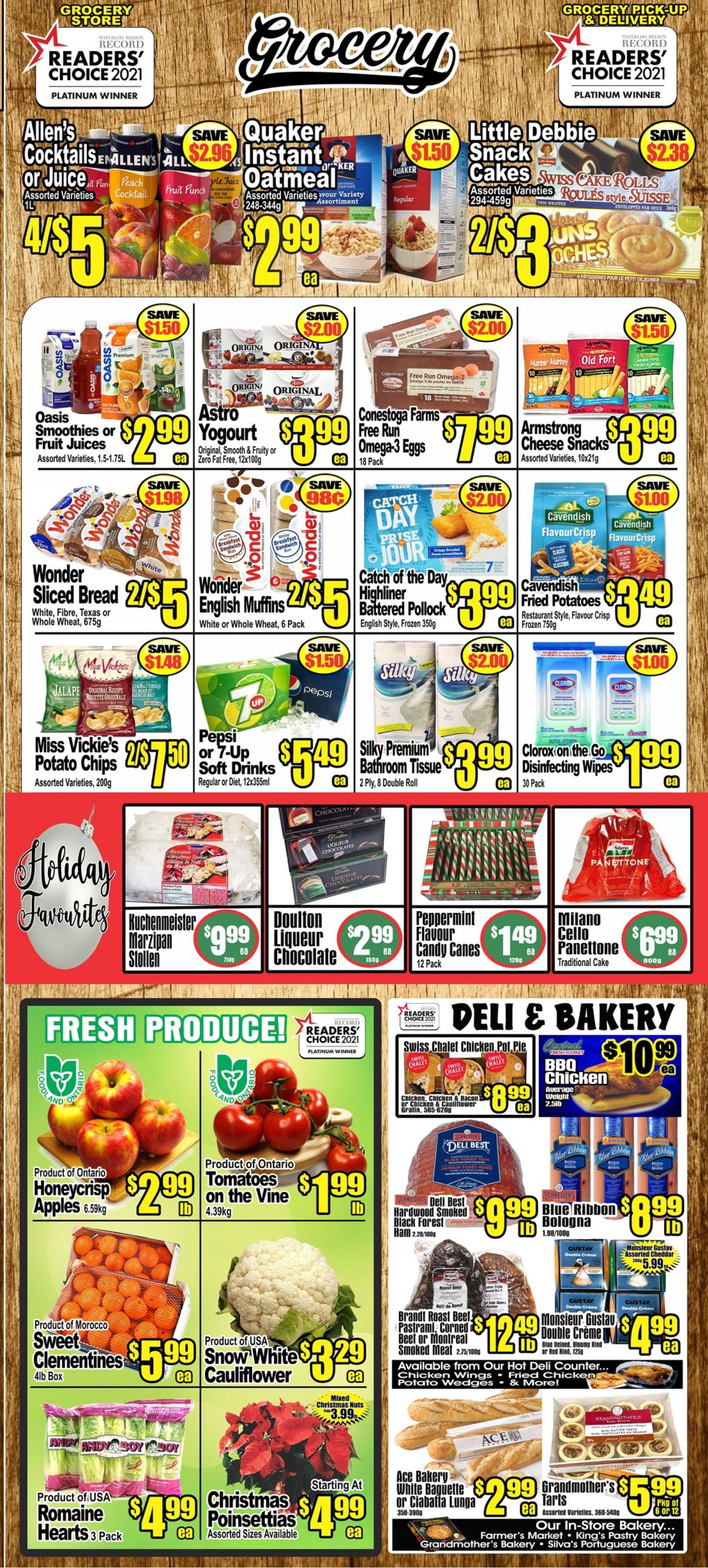 Central Fresh Market Flyer December 2 to 9