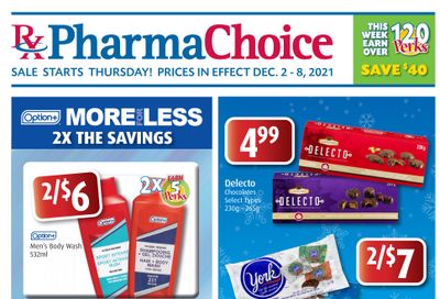 PharmaChoice (BC, AB, SK & MB) Flyer December 2 to 8