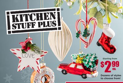 Kitchen Stuff Plus Flyer December 2 to 12