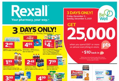 Rexall (ON) Flyer December 3 to 9