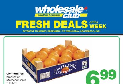 Wholesale Club (ON) Fresh Deals of the Week Flyer December 2 to 8