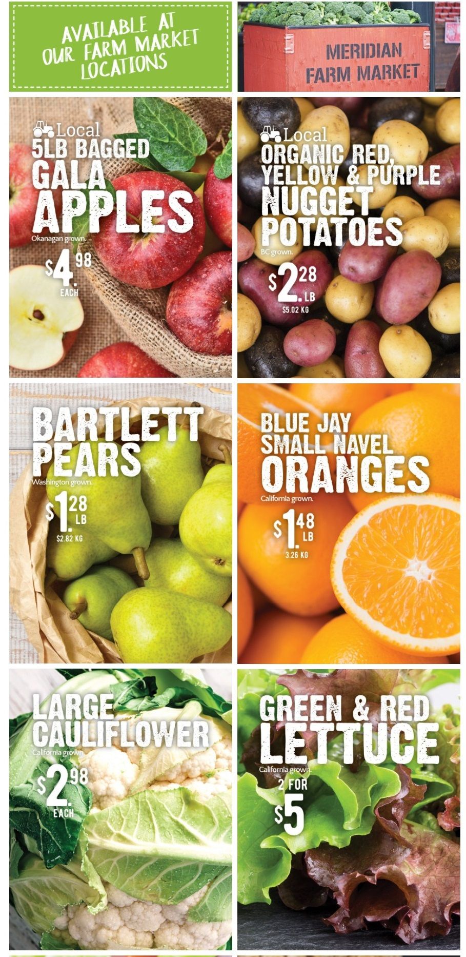 Meridian Farm Market Flyer December 2 to 8