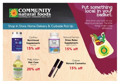 Community Natural Foods Flyer December 2 to 8
