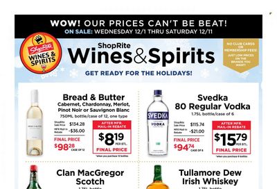 ShopRite (CT, DE, MD, NJ, NY, PA) Weekly Ad Flyer December 2 to December 9