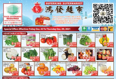 Superking Supermarket (North York) Flyer December 3 to 9