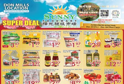 Sunny Foodmart (Don Mills) Flyer December 3 to 9