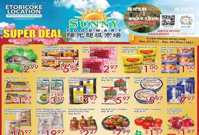 Sunny Foodmart (Etobicoke) Flyer December 3 to 9