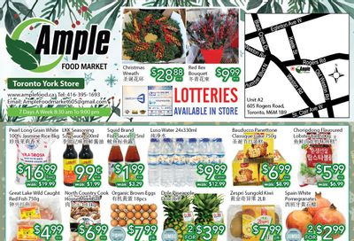Ample Food Market (North York) Flyer December 3 to 9
