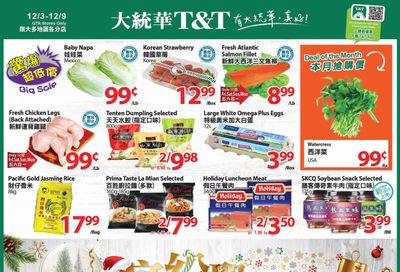 T&T Supermarket (GTA) Flyer December 3 to 9