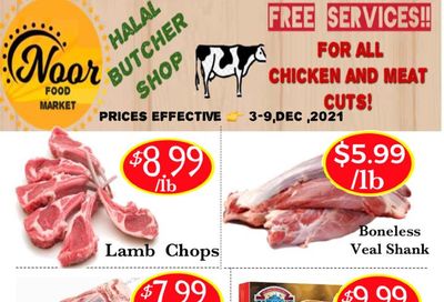 Noor Food Market Flyer December 3 to 9