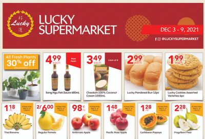 Lucky Supermarket (Surrey) Flyer December 3 to 9