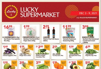 Lucky Supermarket (Calgary) Flyer December 3 to 9