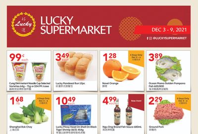 Lucky Supermarket (Edmonton) Flyer December 3 to 9