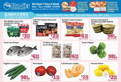 Blue Sky Supermarket (North York) Flyer December 3 to 9