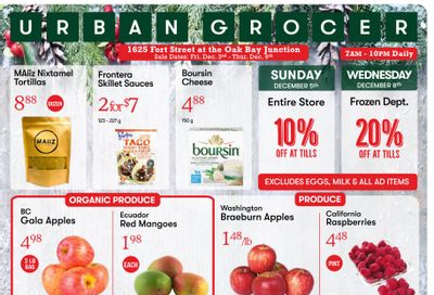 Urban Grocer Flyer December 3 to 9