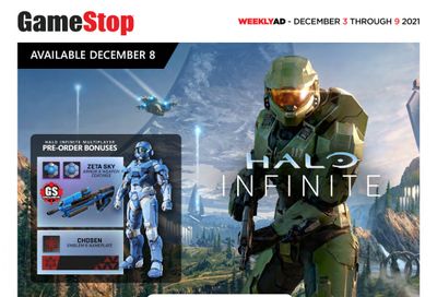 GameStop Flyer December 3 to 9