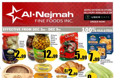 Alnejmah Fine Foods Inc. Flyer December 3 to 9