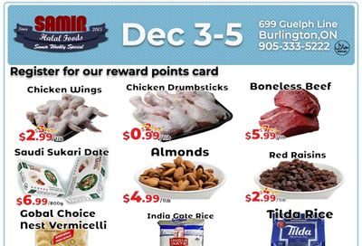 Samir Supermarket Flyer December 3 to 5