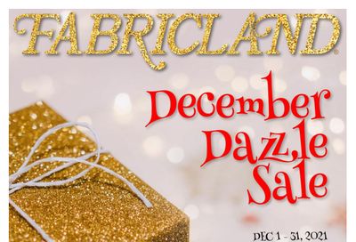 Fabricland (ON) Flyer December 1 to 31