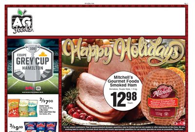 AG Foods Flyer December 5 to 11