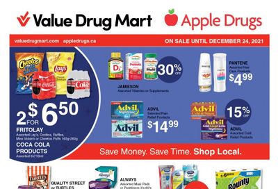 Apple Drugs Flyer December 5 to 24