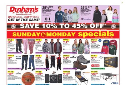 Dunham's Sports (VA) Weekly Ad Flyer December 5 to December 12