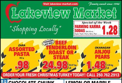 Lakeview Market Flyer December 6 to 12